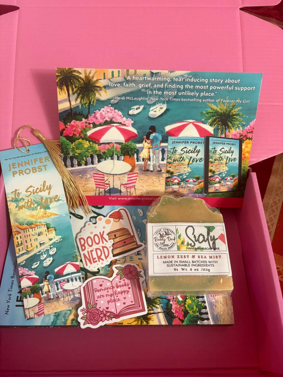 The To Sicily with Love Book Box