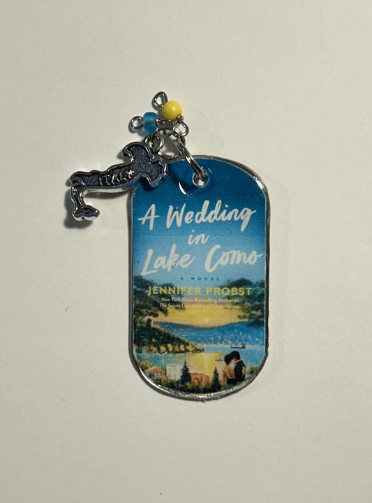 A Wedding in Lake Como Keychain